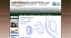 Desktop Screenshot of car-speaker-adapters.com